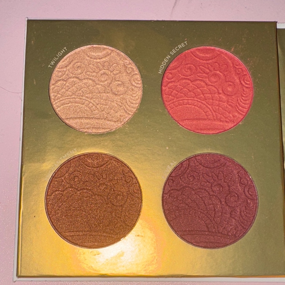 PUR Gold and Coral Face Palette
